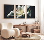 Wallity Cuadro Decorativo Huhu224 en 3 Piezas de 50 x 70 cm